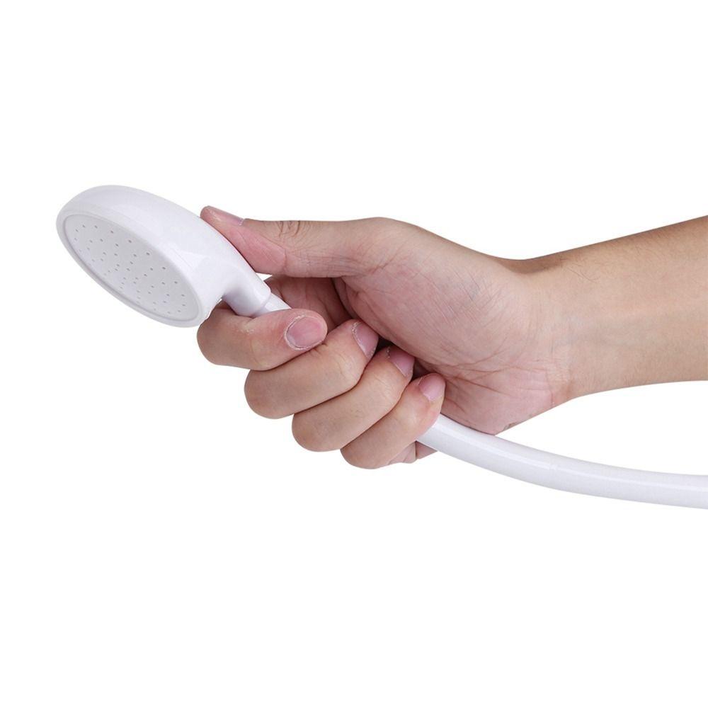 Push-On Design Pet Shower Spray Handheld Sprayer Spray Head Hose Pet Shower Head For Pet Bathing