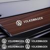2026 Горячий Для VW VOLKSWAGEN Наклейка на интерьер автомобиля 3D Металлический логотип Декаль Наклейка на аудиосистему и кнопки автомобиля Для Volkswagen VW Scirocco GOLF