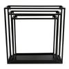 Wall Hanging Shelf Metal Black 35