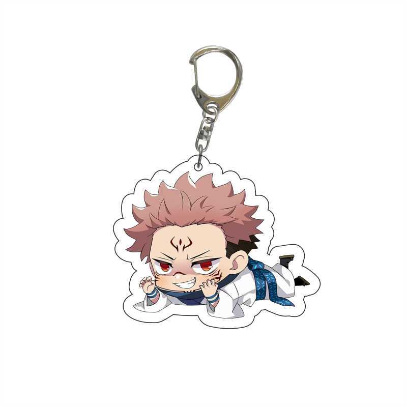 Аниме Брелок Jujutsu Kaisen Сатору Годжо Юдзи Итадори Мэгуми Фусигуро Нобара Кугисаки Рюкзак Высококачественный Подарок Подвеска Косплей