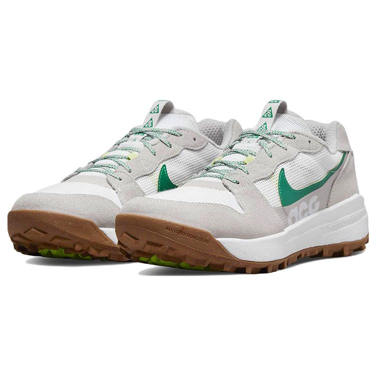 Nike Кроссовки унисекс ACG Lowcate Light Iron Ore Malachite белые DM8019-003