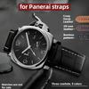 Для Panerai PAM688 441/1313 Мужской синий ремешок-браслет для часов из коровьей кожи 20 мм 22 мм 24 мм 26 мм Высококачественный водонепроницаемый ремешок для часов