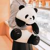 Lifelike Sichuan National for Giant Panda Huahua Plush Toy with PP Cotton Filling Huggable Stuffed Animal Doll