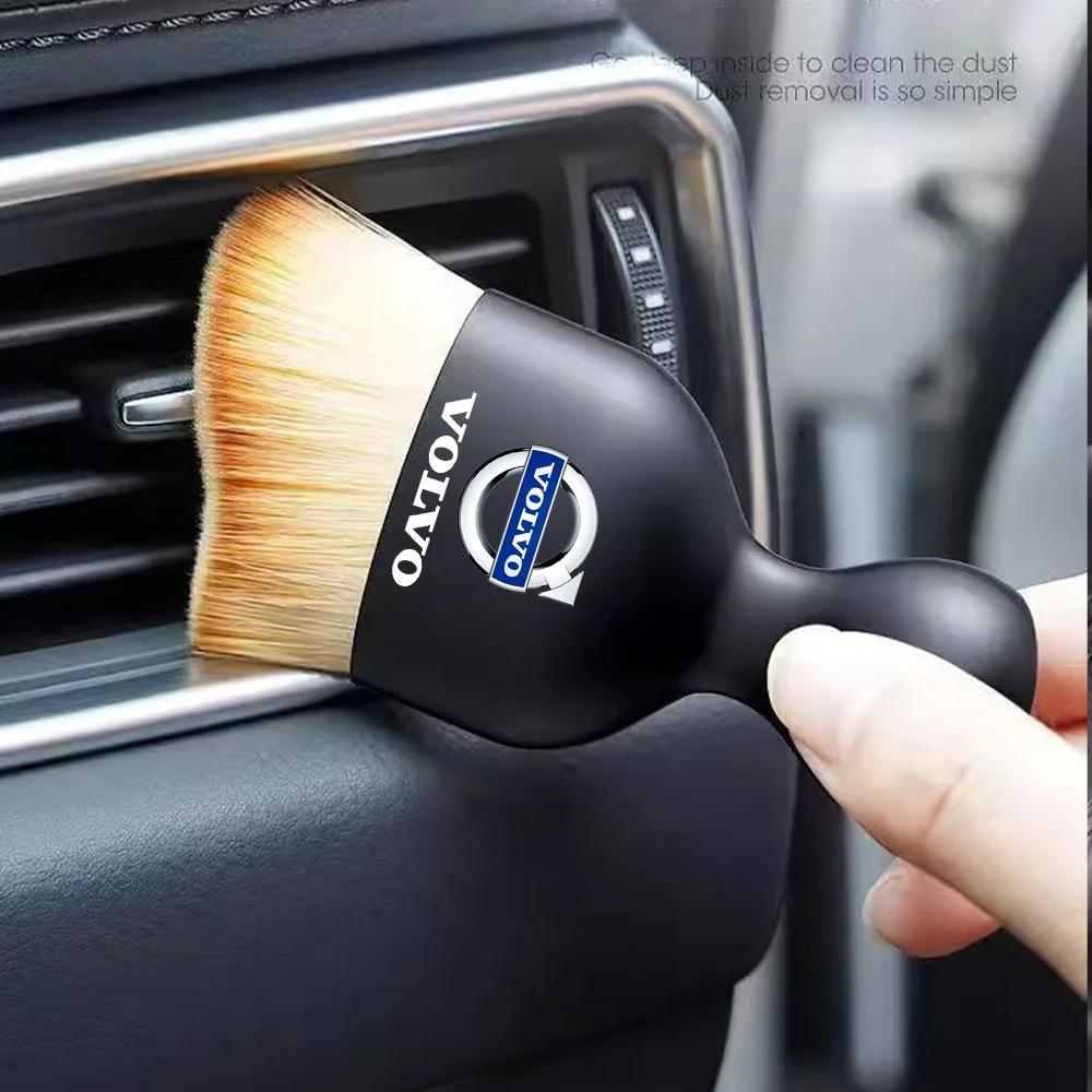 Car Interior Cleaning Brush Center Console Cleaning Brush Air for Volvo XC60 V50 V40 XC90 S60 S40 S80l V90 V60 EX90 S90 XC40 C40