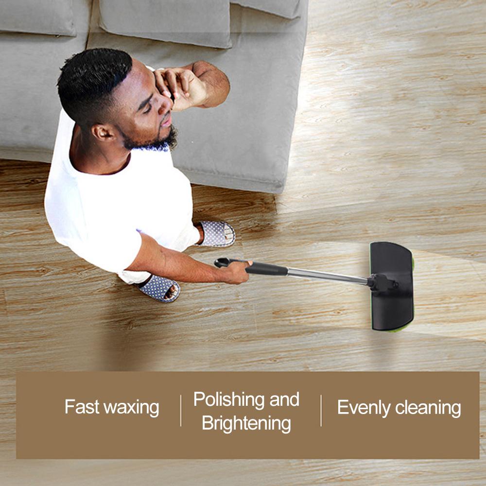 Household electric sweeper wireless rotating electric mop rechargeable hand-push mopping machine with water tank 2 sets of blue + 2 sets of green rag