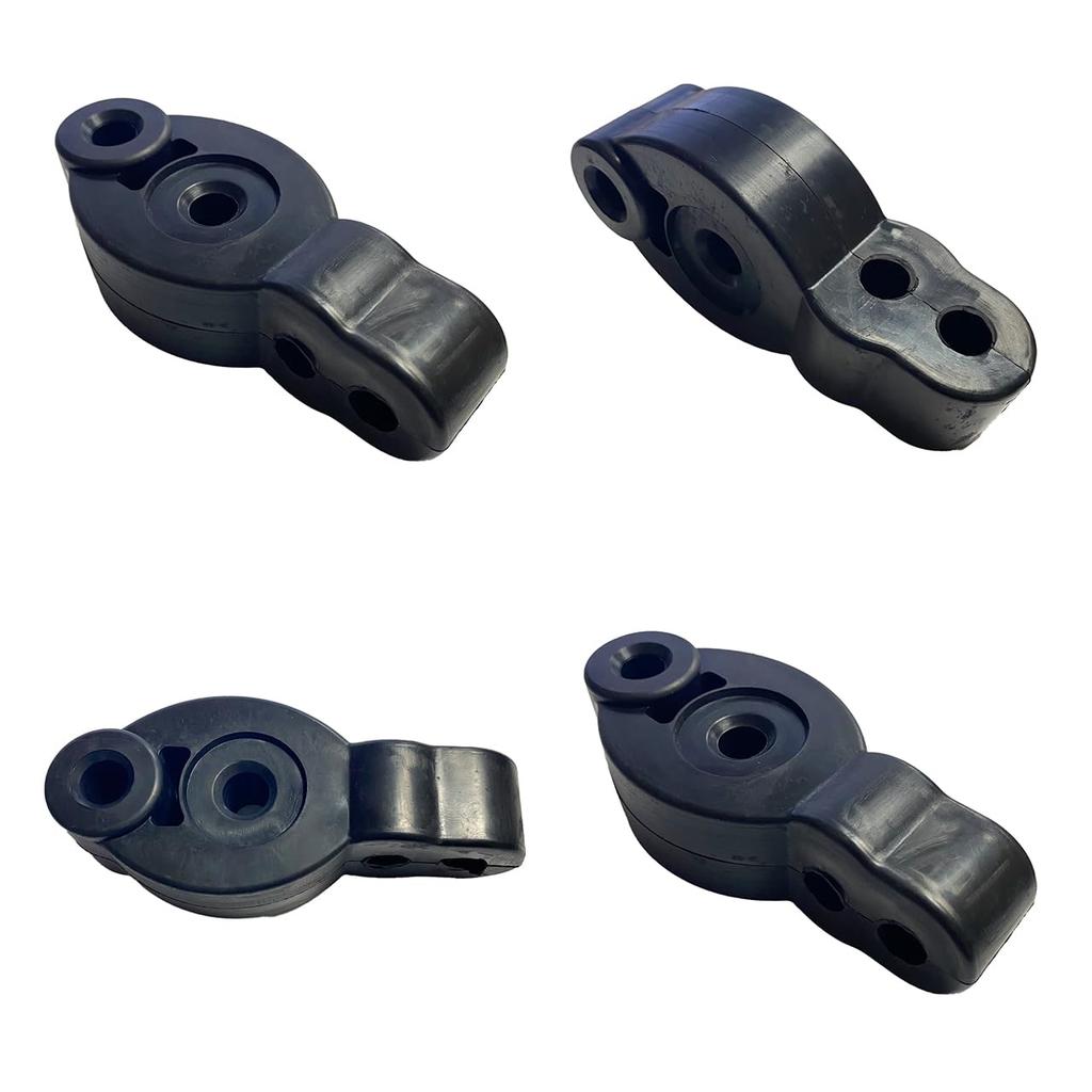 Startside Scarf Hanger Blanket Hanging Rubber Muffler Rubber Mounting Ring (Twist 2 Holes, 1 90 Degree)