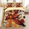 Anime Naruto Naruto Duvet Cover Pillowcase Single Bed Bedroom Decoration Home Kids Bedding Set 135x200cm Boy Girl Gift