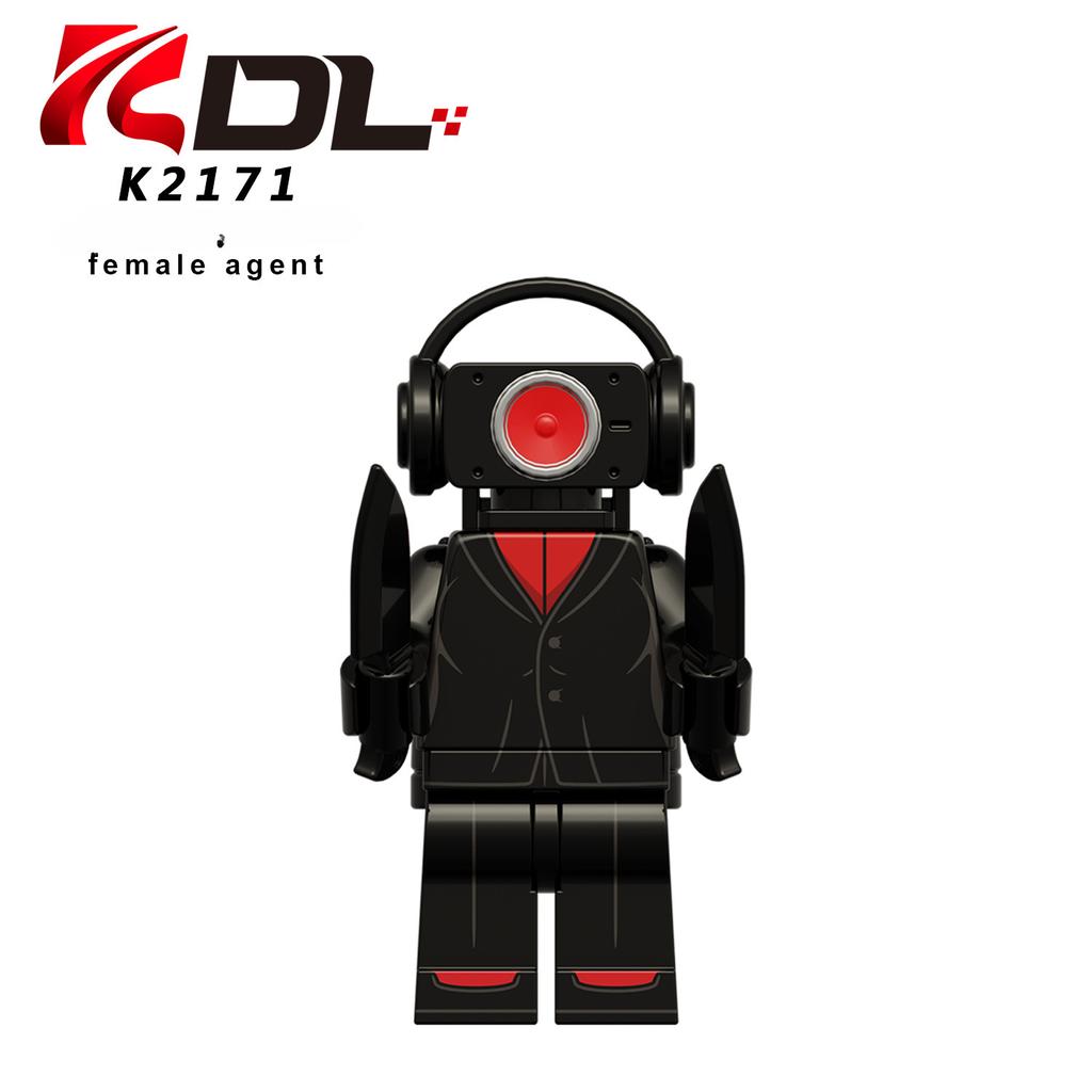 KDL826 строительные блоки Титан ТВ человек молния туалет полетный монитор гигантские мини фигурки людей кирпичи игрушки для детей