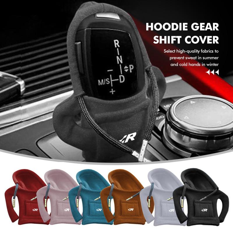 For Volkswagen VW Car Shift Knob Cover Hoodie Covers Interior Accessories Beetle CC B5 B6 B7 EOS GTI MK2 MK4 MK5 MK6 PhaetonAO2