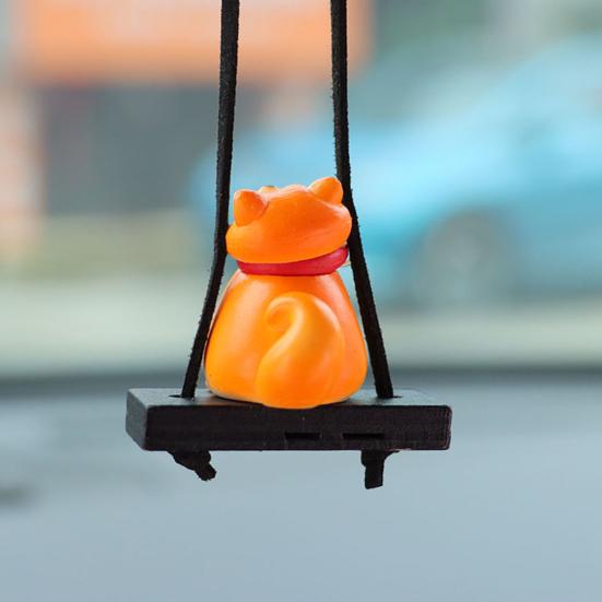 Подвесное украшение для автомобиля в виде собаки, симпатичное зеркало заднего вида в форме собаки, подвесное автомобильное кондиционирование воздуха, аксессуары для интерьера