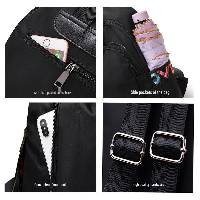 2026 Trendy Women's Large Capacity Oxford Cloth Backpack - Lightweight, Fashionable, Versatile Student Bag