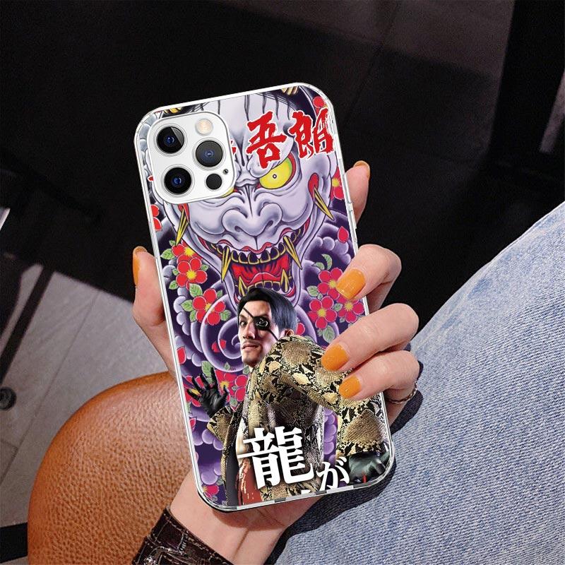 Yakuza 0 Game Phone Case For iPhone 13 12 Mini 11 Pro Max XS XR X SE 7 8 Plus 5S 5 6S 6 Gift Print Cover Fundas