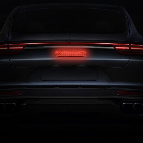 4Pcs/Set Car Reflective Sticker 3D Epoxy Self-adhesive Weather Resistant High Brightness Safety Warning Auto Door Decal Automobile Supplies