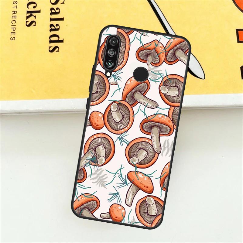 Чехол Дикий лесной гриб для Huawei Nova 12i 7i 8i 11i Y73 Y72 Y61 Y91 Y90 Y70 Y60 9 10 SE 11 Pro P30 P40 Lite