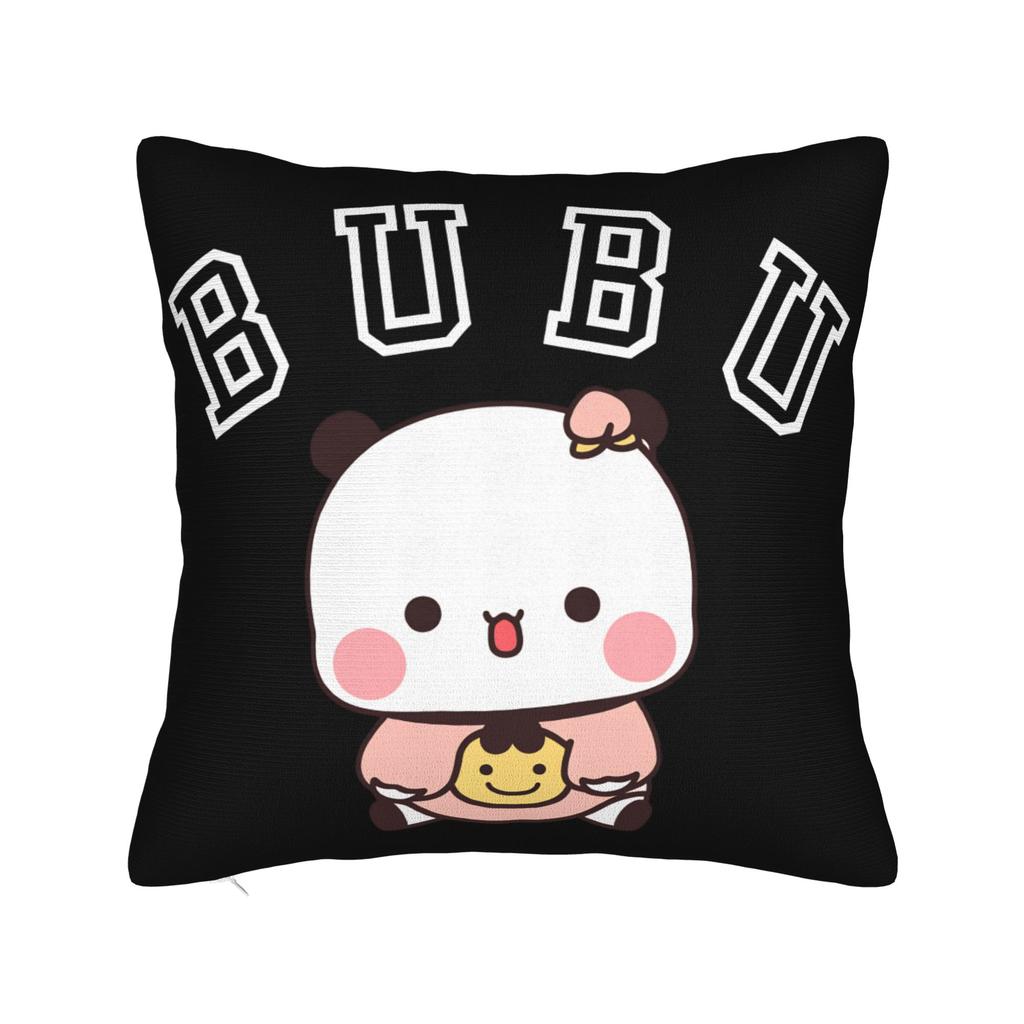Cartoon Panda Bubu Dudu Pillowcase Printing Polyester Cushion Cover Decorations Throw Pillow Case Cover Home Zipper Xcm