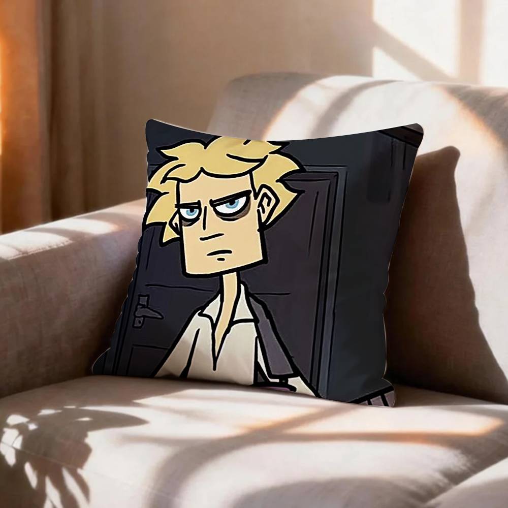 COOL MMetal Family DDee Pillow Case Pattern Printed Pillowcase For Living Room Sofa Cushion Cover