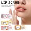 Moisturizing Lip Scrub Natural Fruit Blend Deep Clean Dead Skin Honey Strawberry Orange Lip Care Routine