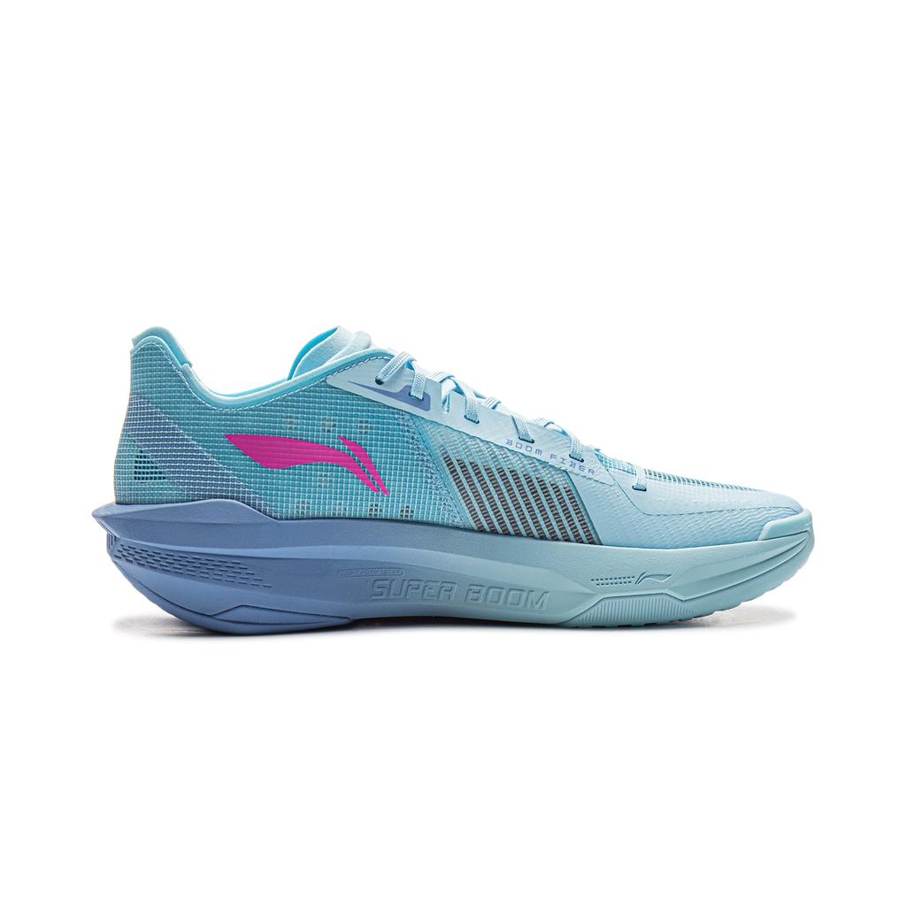 Li Ning УЛЬТРАЛЕГКИЕ Низкие Баскетбольные Кроссовки Мужские Цвет 'Голубой Бриз' ABAV007-23