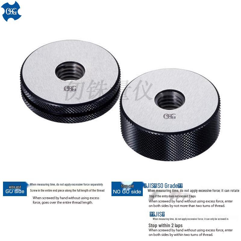 Калибр-пробка резьбовая метрическая OSG M7 P0.5 и M10*1.5, точность JIS 6H+0.03