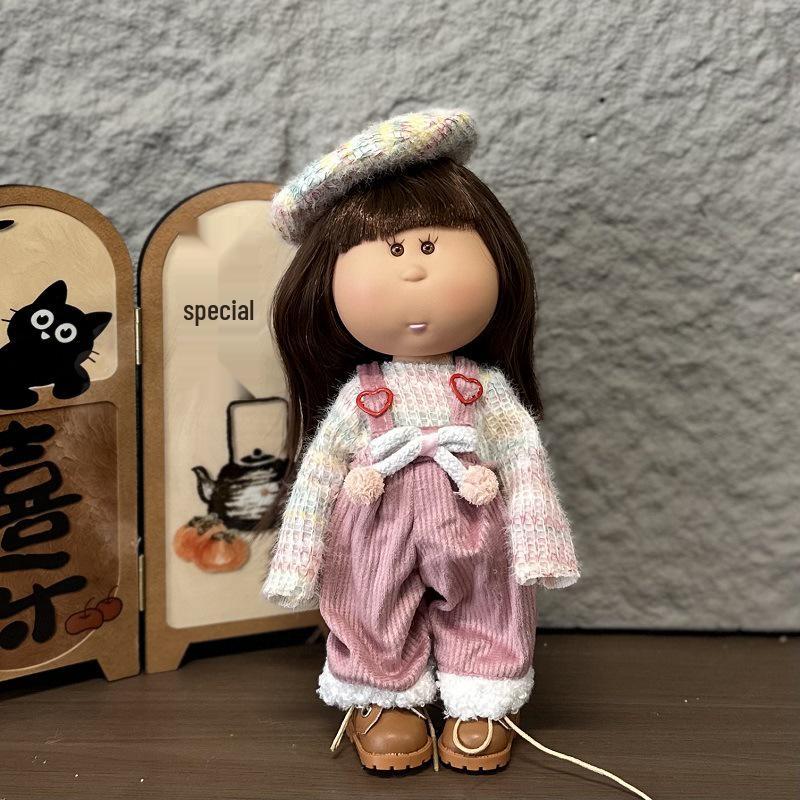Миа Испанская 24 см Ручная работа BJD Вальдорфская кукла со сменной одеждой для DIY