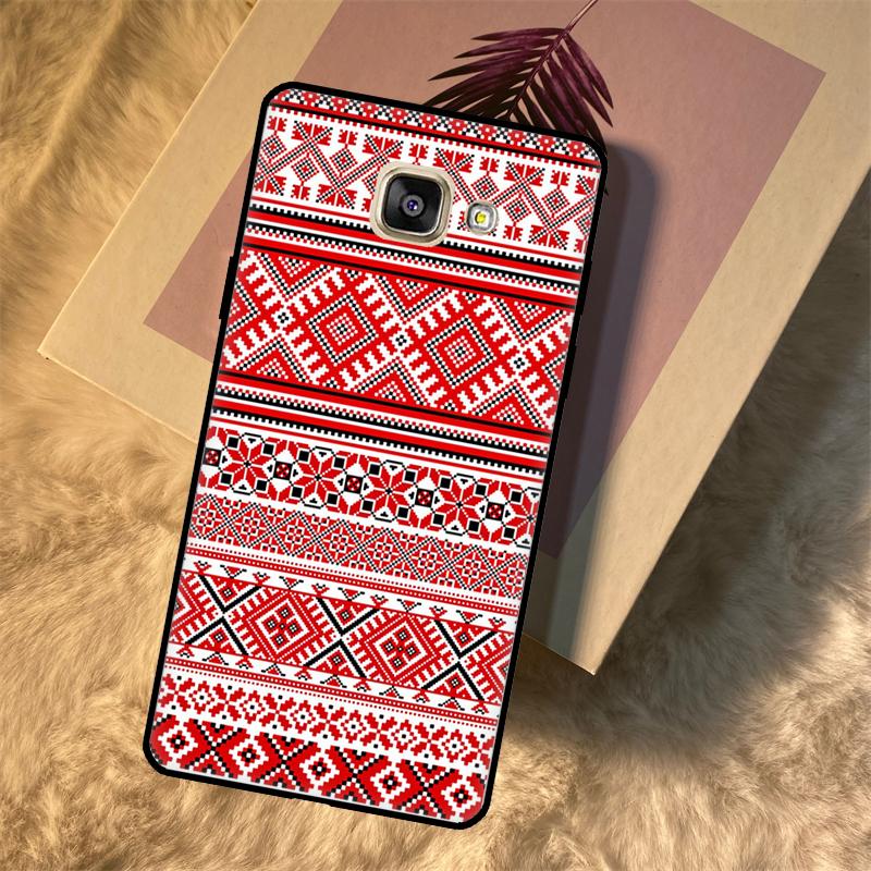 Чехол с узором-орнаментом Украины для Samsung Galaxy M15 M35 M55 M11 M14 M34 M54 M31 M13 M53 M51 M12 M32 M52 M16 M36 M56