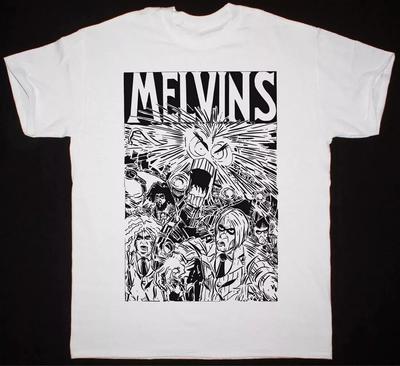Футболка MELVINS TOUR Хлопок Унисекс Размер S-4XL BO349 Унисекс Футболка