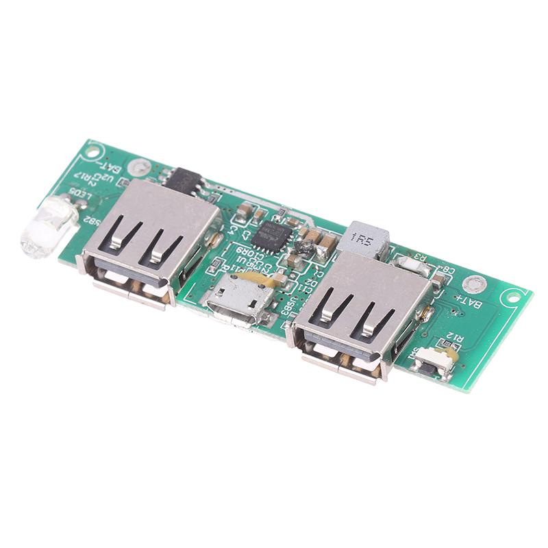 Двойной USB 5V Мобильный блок питания Материнская плата EDP2339 Основное управление Плата для повербанка телефона с LED-подсветкой DIY Аксессуары