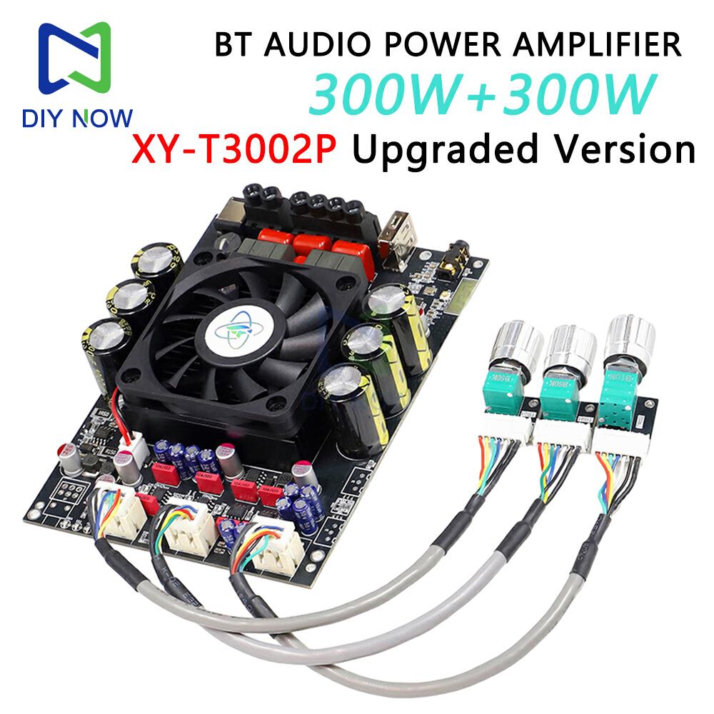 300W*2 Bluetooth digital amplifier module XY-T3002P upgraded version high and low frequency adjustment TPA3255 support APP
