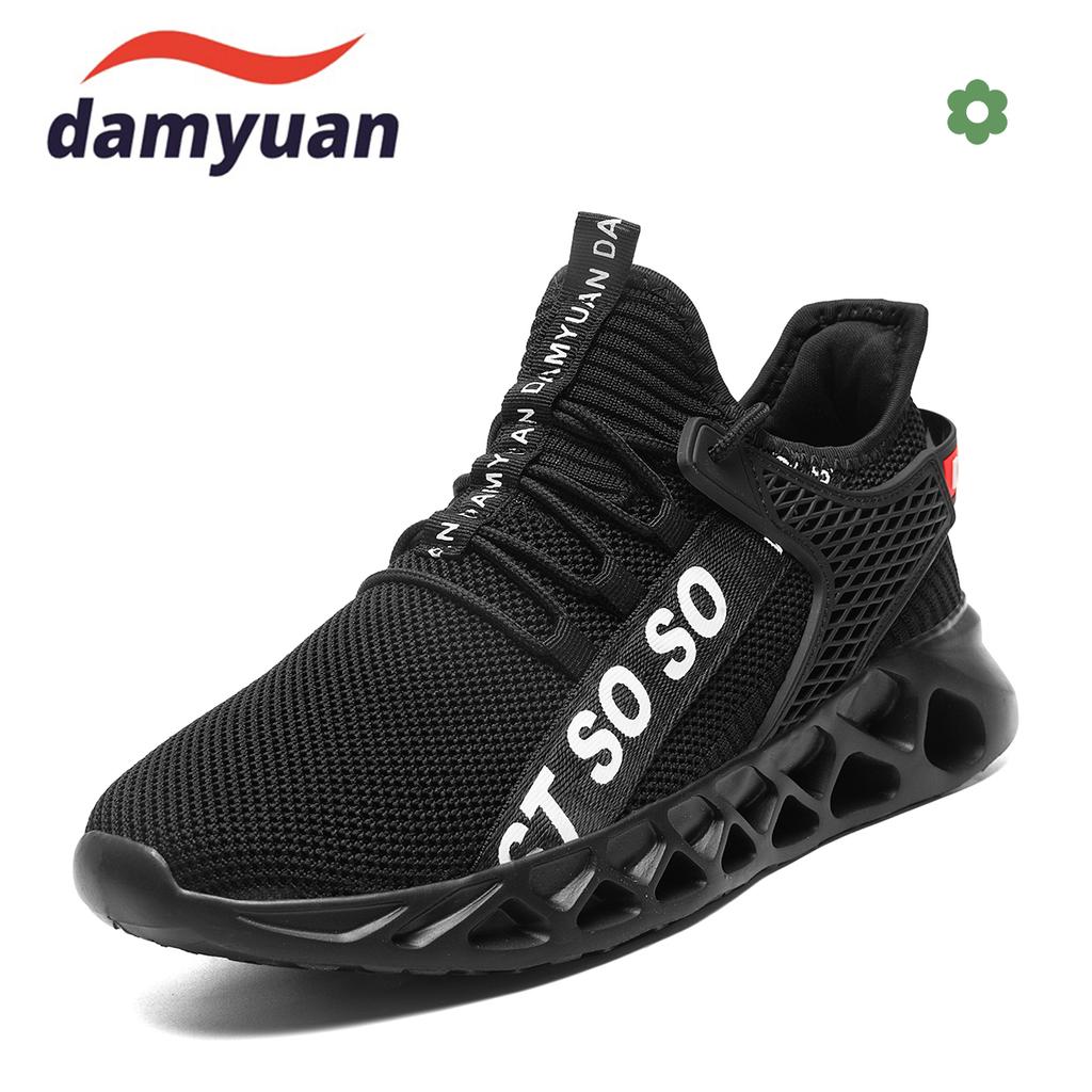 Running Jogging Shoes Comfortable Casual Sneakers White Outdoor Breathable Mesh Women Light Shock-absorption Sports Shoe