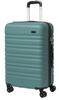 2 Nights and 3 Large Double Carry S TSA Lock Cute Trunk Travel Green Suitcase, Carry-on, Days, Capacity, Casters, Case, Size, Lightweight, Zipper,