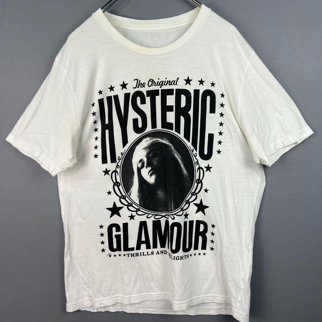 Футболка Hysteric Glamour в стиле ретро 90-х, переиздание, угольного цвета, для мужчин и женщин, графическая футболка Y2k с коротким рукавом, унисекс, мужская, женская, летняя