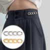 Pants Wasit Tightening Button DIY Alloy Buckle Women Chain Brooch Lapel Charm Pin Clothes Clip Badge Dress Decoration Pin