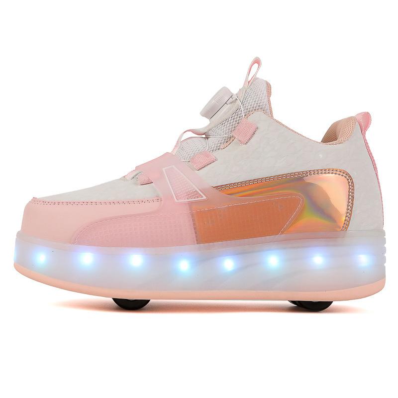 Детские кроссовки на роликах, двухколесные, роликовые коньки для мальчиков, маленькие четырехколесные, колесные кроссовки для подростков, взрывные кроссовки, колесные кроссовки для девочек