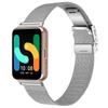 For Samsung Galaxy Fit3 SM-R390 Mesh Bracelet Milanese Watch Strap Stainless Steel Band
