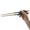 [Food Culture & Chopstick Culture] Delicious Chopsticks: Made In Japan, Modern, High-Quality, Tapered Bamboo Chopsticks (Thin, Black, 23cm)