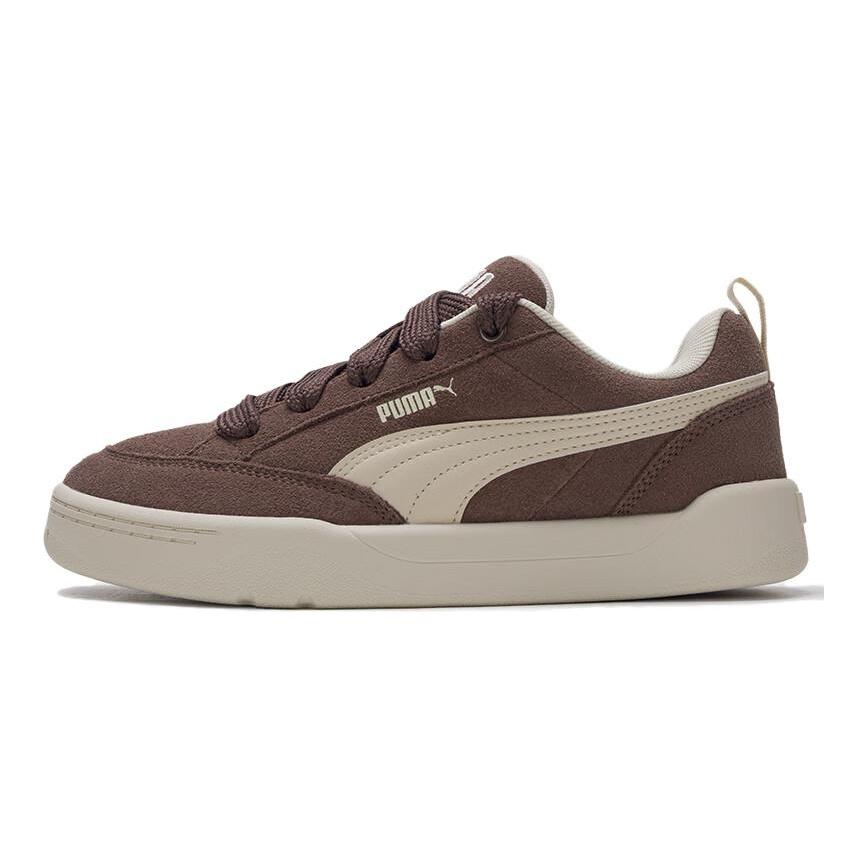Puma Park Lifestyle Универсальные Удобные Прочные Повседневные Кроссовки Унисекс Повседневная Обувь Коричневый 401606-06