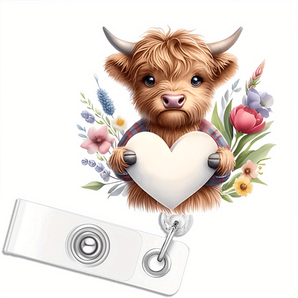 Yak Tape Measure Badge Reel - Expandable Christmas ID & Business Card Holder for Nurses and Doctors.