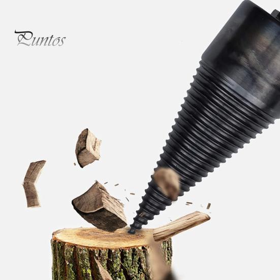 Easy Split Drill Bit Wood Splitter Rustproof Corrosion Resistant Widely Used Universal Wood Splitter Drill Bits with 3 Handles