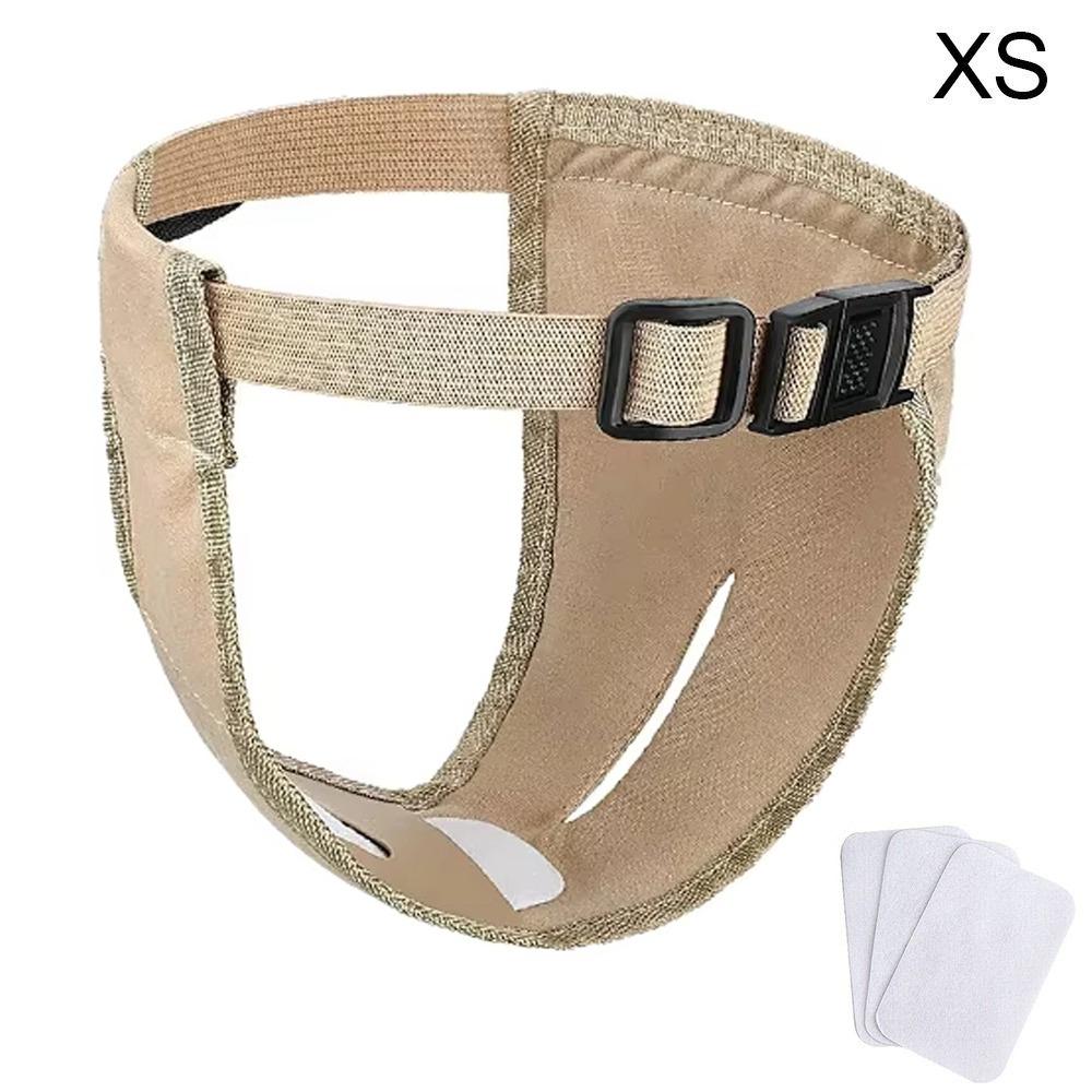 Моющиеся трусики для сук с 3 хлопковыми прокладками, гигиенические штанишки для собак, для сук в течке