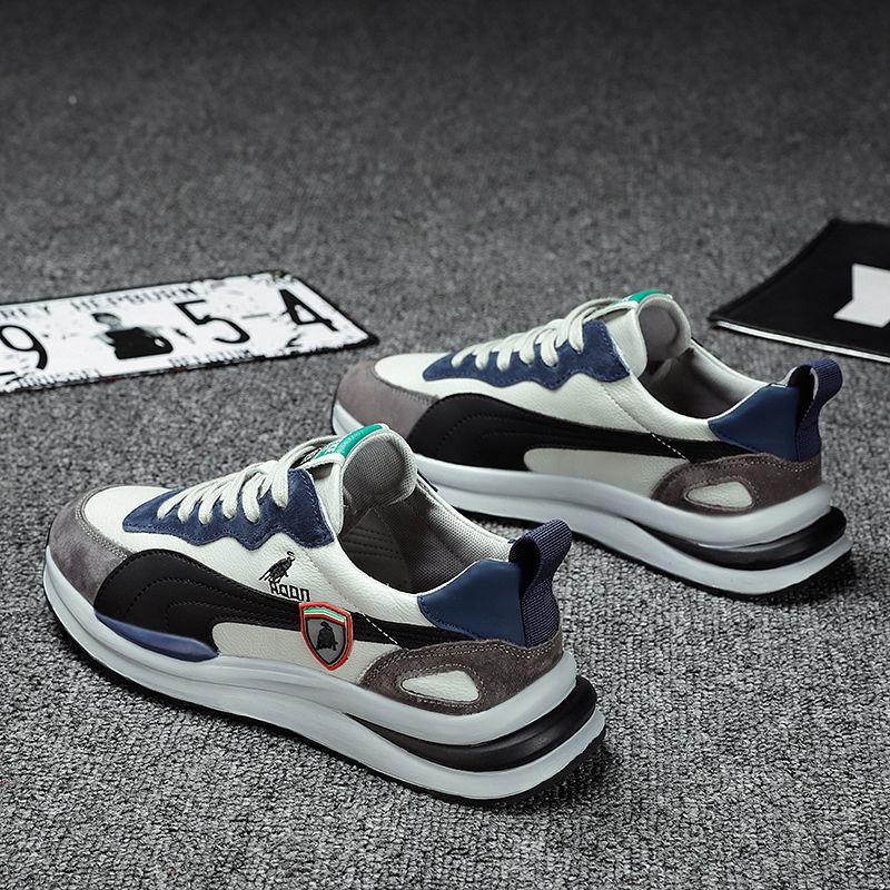 2025 Autumn New Men's Shoes Casual Fashion Student Shoes Versatile Trend Sports Shoes Korean Version Board Shoes