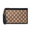 Шерстяной кошелек GG Supreme Бежевый Унисекс Клатчи Коричневый 597627-G38ET-9769
