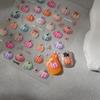 3D Ocean Fish Nail Art Stickers: Cute Coral and Goldfish Scenery
