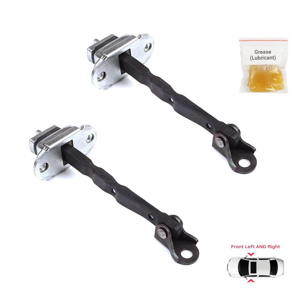 EDP1383-1 2 Pieces Front Door Stop Check Assy Limiter Strap for Toyota C-HR MK1 X1 AX10 AX50 2016-2024 68610F4030