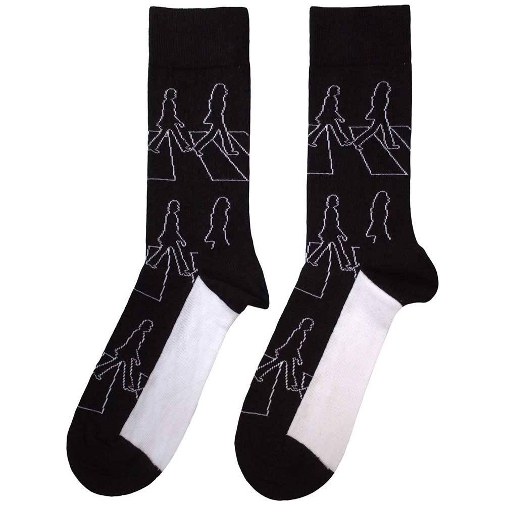 The Beatles Unisex Adult Abbey Road Outline Socks