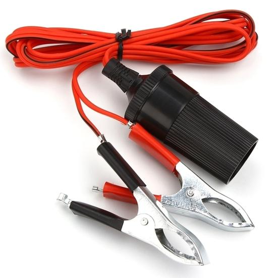 12 В автомобильный разъем для запуска стартера, аварийный кабель, зажим для аккумулятора, зажим для аккумулятора