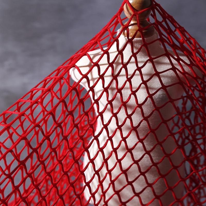 50x150см Эластичная Крупная Сетка Ткань Рыболовная Сеть Ткань Полая Сетка Кружево Платье Одежда Брюки Костюм Эластичный Материал