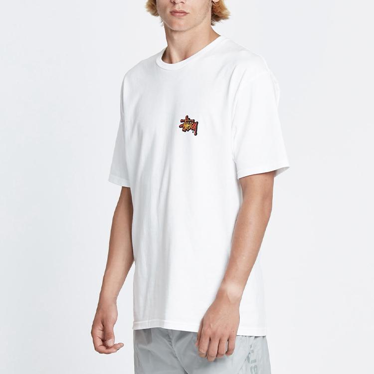 Stussy Футболка Fireball Унисекс Белая 1904225