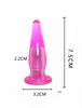 Anal Development Set for Beginners Vibe Anal Plug Anal Unisex Expansion Training Adult Goods [Popular] 6-piece [Anal + + Beads] (Purple)