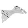 Guitar Tailpiece Metal Material Silver Color 6 String Bridge Accessories with Mounting Screw