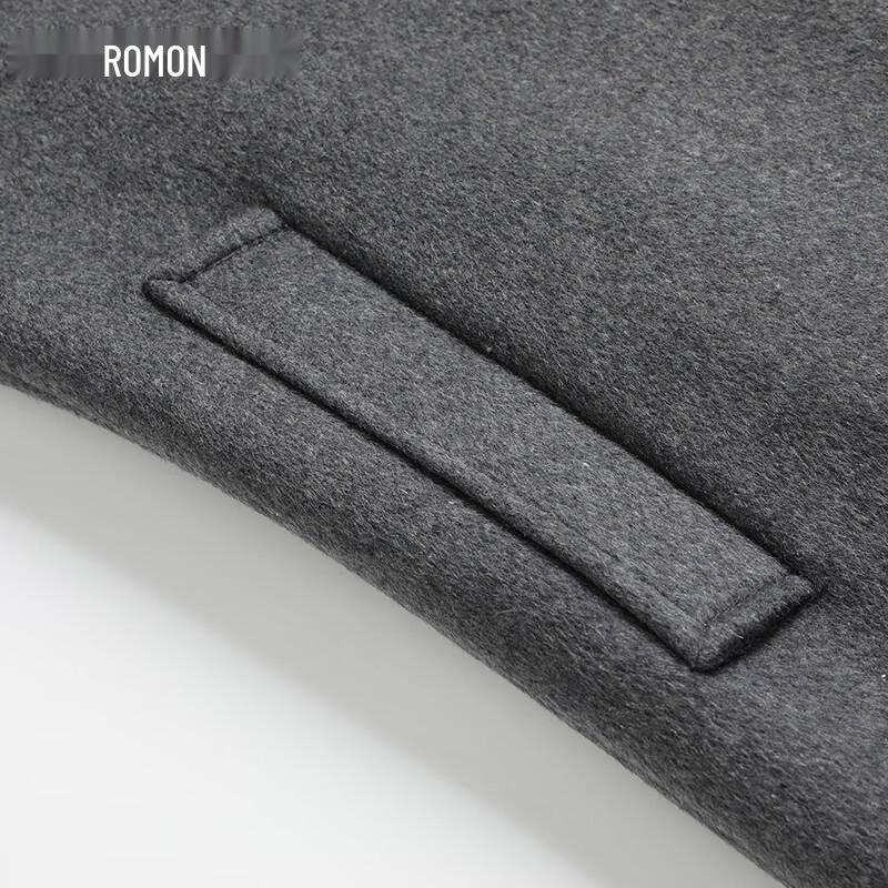 ROMON Мужское полупальто средней длины из смесовой шерсти